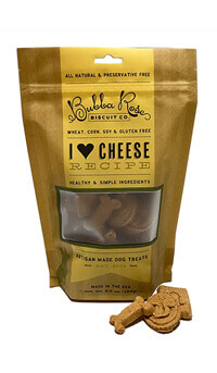 Bubba Rose Biscuit Co. I Heart Cheese Dog Treats