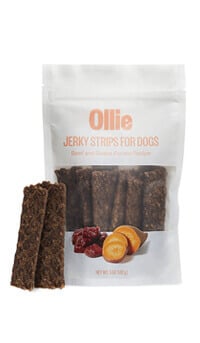 Ollie Beef & Sweet Potato Jerky Strips Dog Treats
