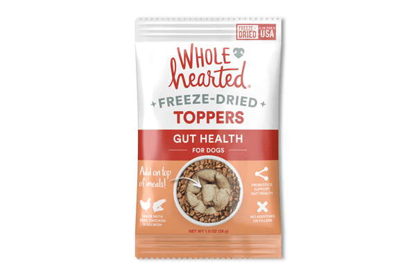 WholeHearted Freeze-Dried Gut Health Dog Food Toppers