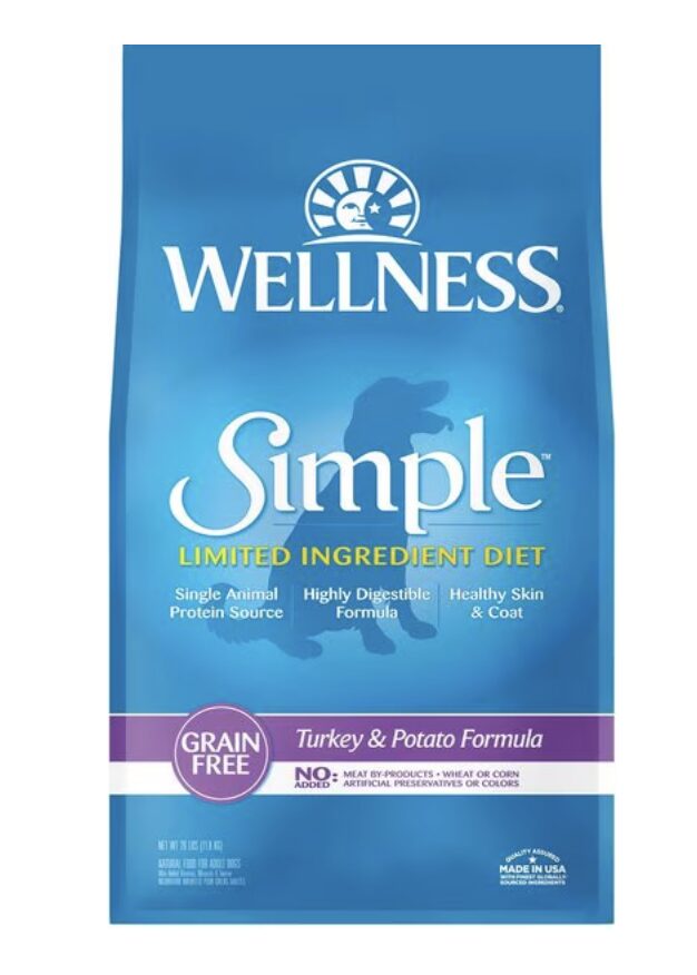 Wellness Simple Limited Ingredient Diet Turkey & Potato Formula - Best Dog Food for Labradoodles