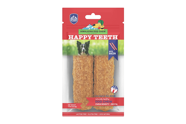 Himalayan Dog Chew - Happy Teeth with Bacon