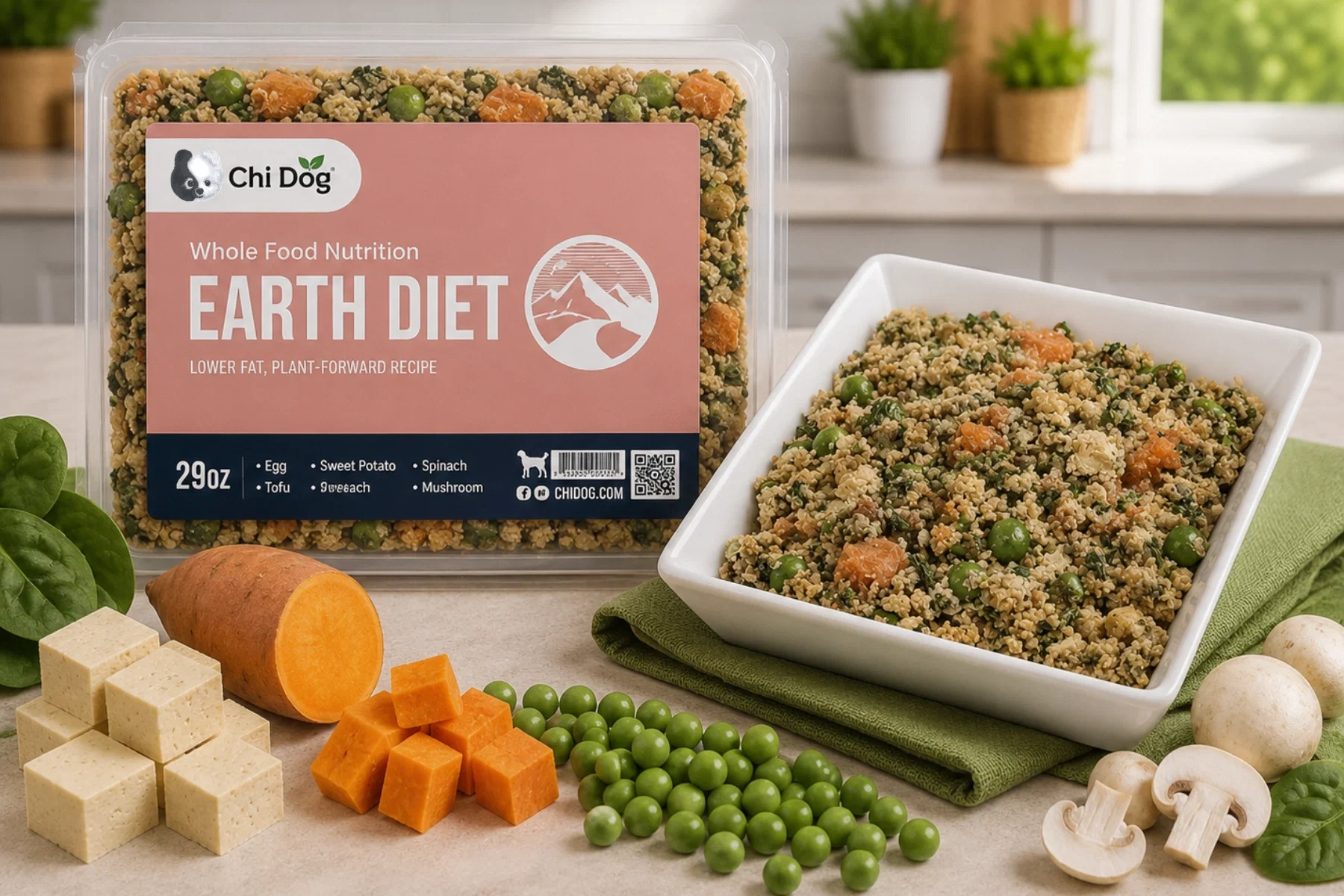 Chi Dog Earth Diet - Best Vegetarian Dog Food