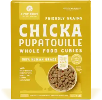 A Pup Above Whole Food Cubies Dog Food Review (Dehydrated)