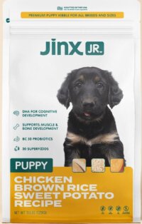 Jinx Jr. Puppy Chicken, Brown Rice & Sweet Potato - Best Dog Food for Rottweiler Puppies