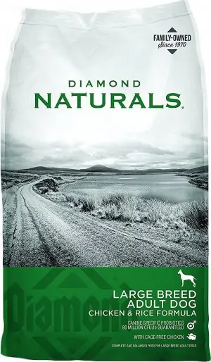 Best Grain-Inclusive Dog Food For Doberman Pinschers: Diamond Naturals Large Breed Adult Chicken - Best Dog Food for Doberman Pinschers