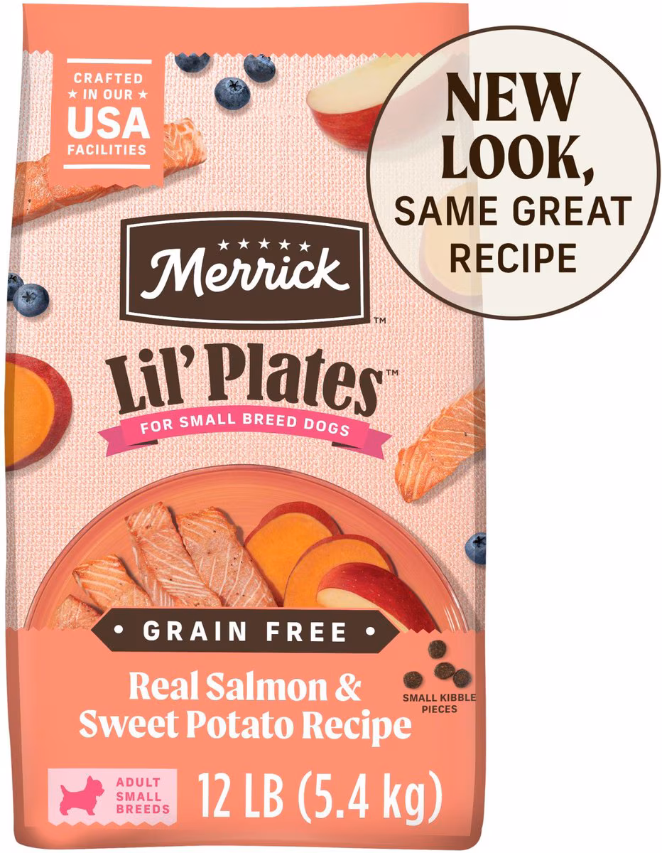  Merrick Lil’ Plates Grain-Free Salmon & Sweet Potato - Best Dog Food for Bichon Frise