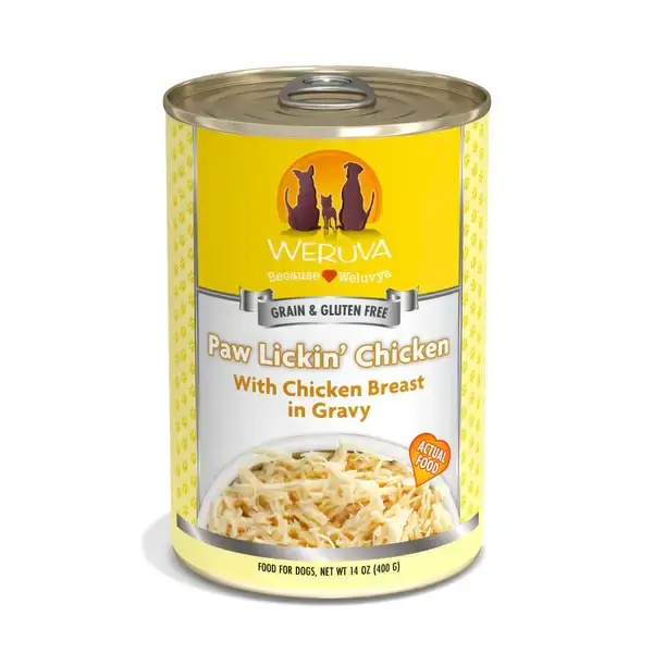 Best Wet Dog Food For Boston Terriers: Weruva Paw Lickin' Chicken - Best Dog Food for Boston Terriers