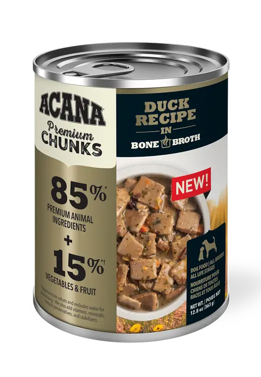 Acana Premium Chunks Dog Food Review (Wet)