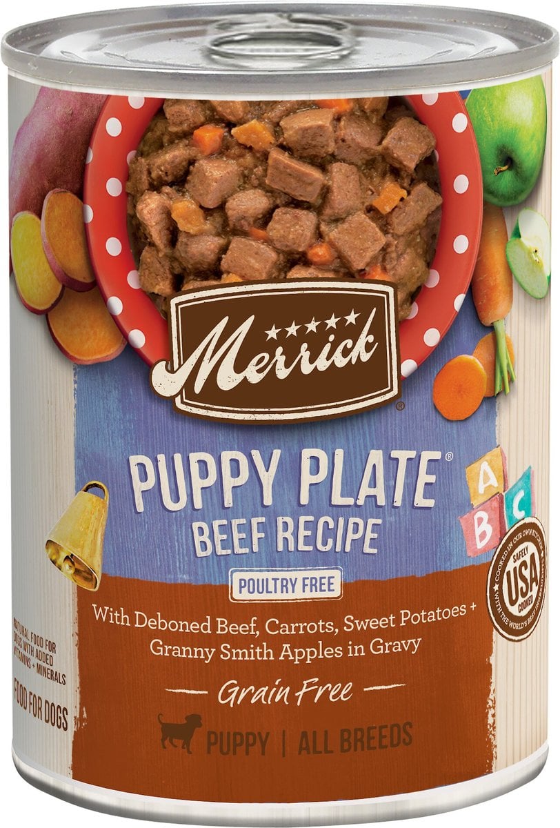 Merrick Classic Grain-Free Puppy Best Plate Recipe - Best Food for Mixed Breed Puppies