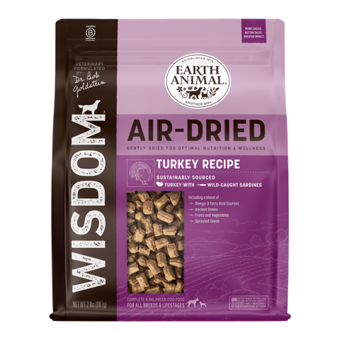 Earth Animal Wisdom Dog Food Review (Air-Dried)