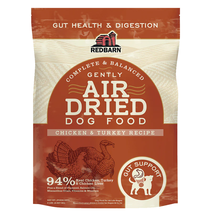 Redbarn Air Dried Gut Support Dog Food Review (Dehydrated)