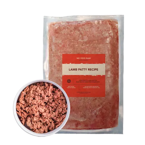 Best Dog Food For Rottweiler Puppies: We Feed Raw Lamb Patty - Best Dog Food for Rottweilers