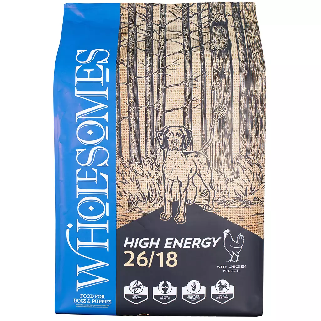Wholesomes Energy Series Dog Food Review (Dry)