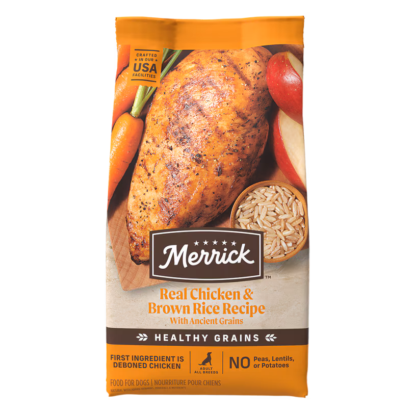 Merrick Healthy Grains Healthy Weight Recipe - Best Dog Foods for Pugs