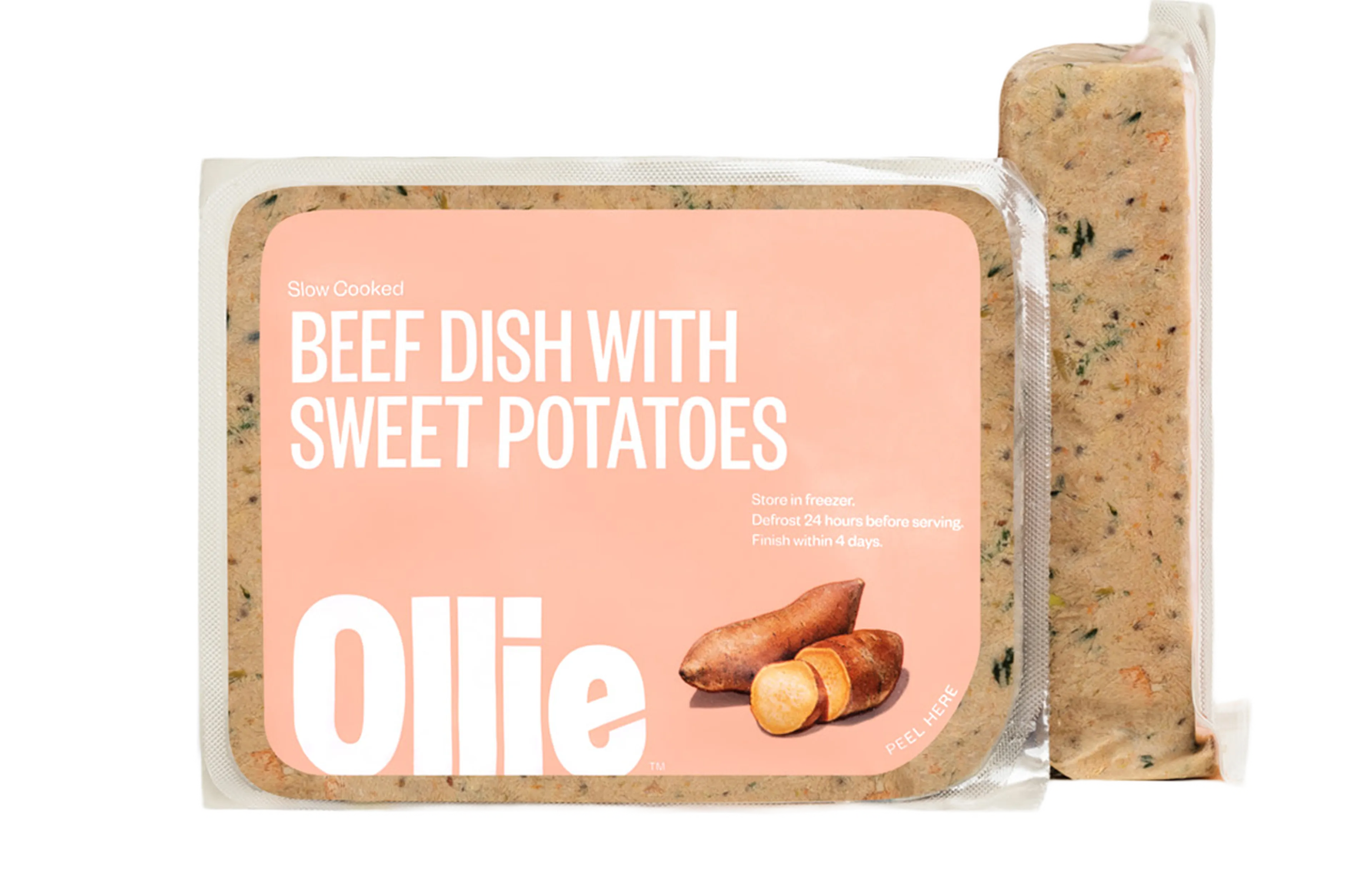 Ollie Fresh Beef with Sweet Potato - Best Dog Food for Pregnant Dogs