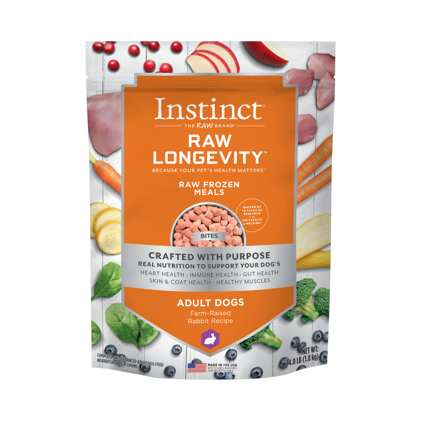 Instinct Raw Longevity Raw Frozen Dog Food Review (Raw Frozen)