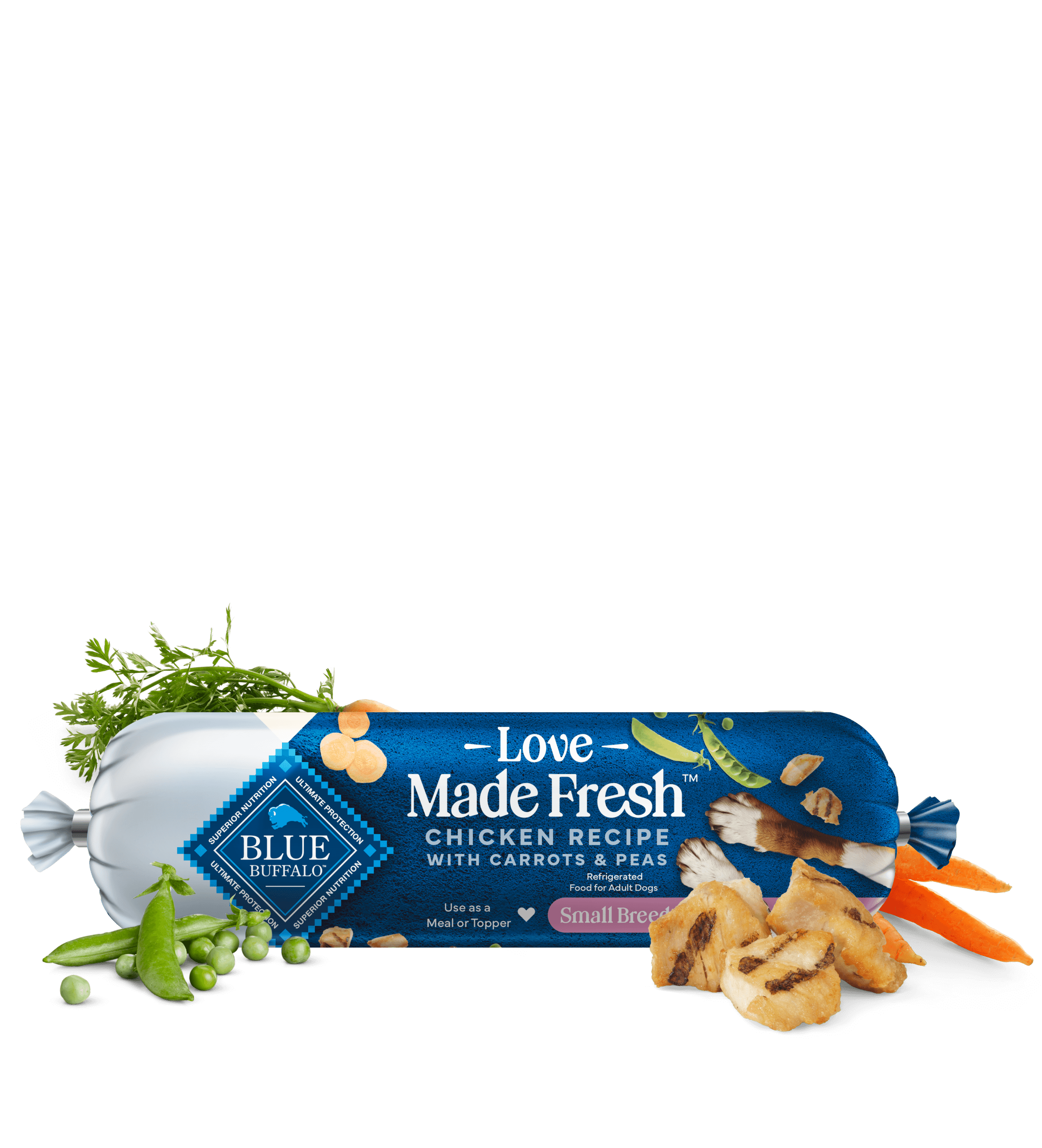Blue Buffalo Love Made Fresh Dog Food Review (Rolls)